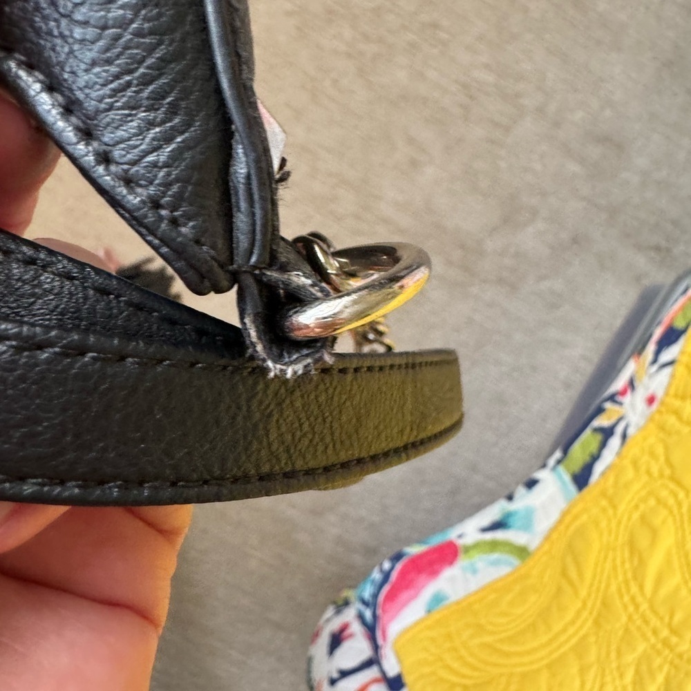 Nine West Black Leather Shoulder Bag - Picture 6 of 7